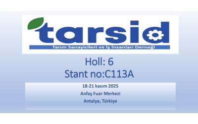 TARSİD, Growtech Antalya 2025 Fuarında Yerini Alıyor!